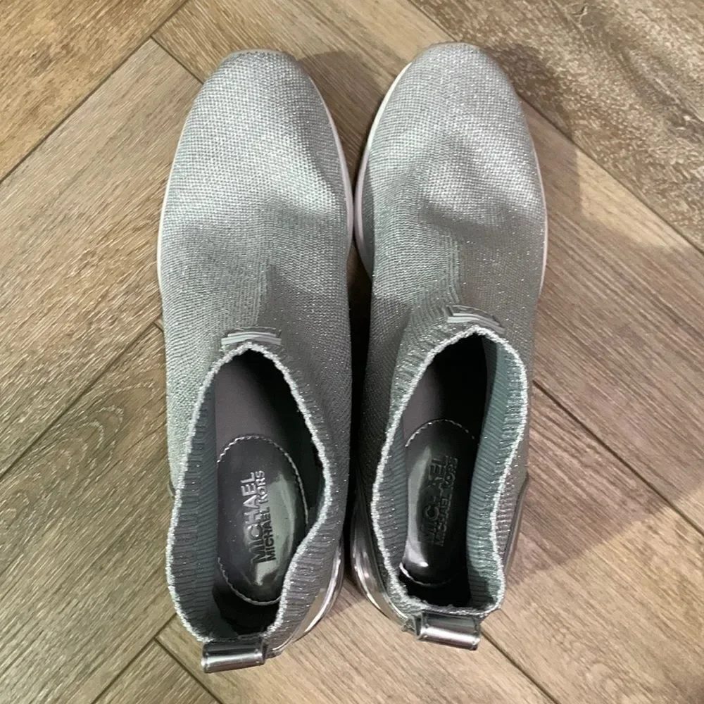 Michael Kors Sparkly Heeled Bootie - Picture 4 of 8